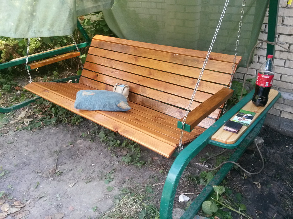 Металлические качели