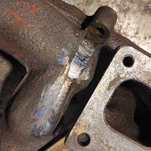 латка на поддоне картера